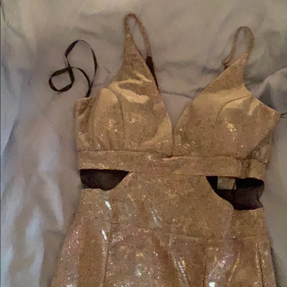 Beautiful long shimmer formal dress